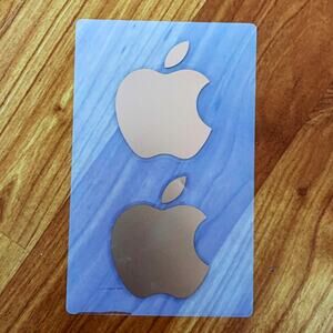Rose‎ Gold Apple Stickers